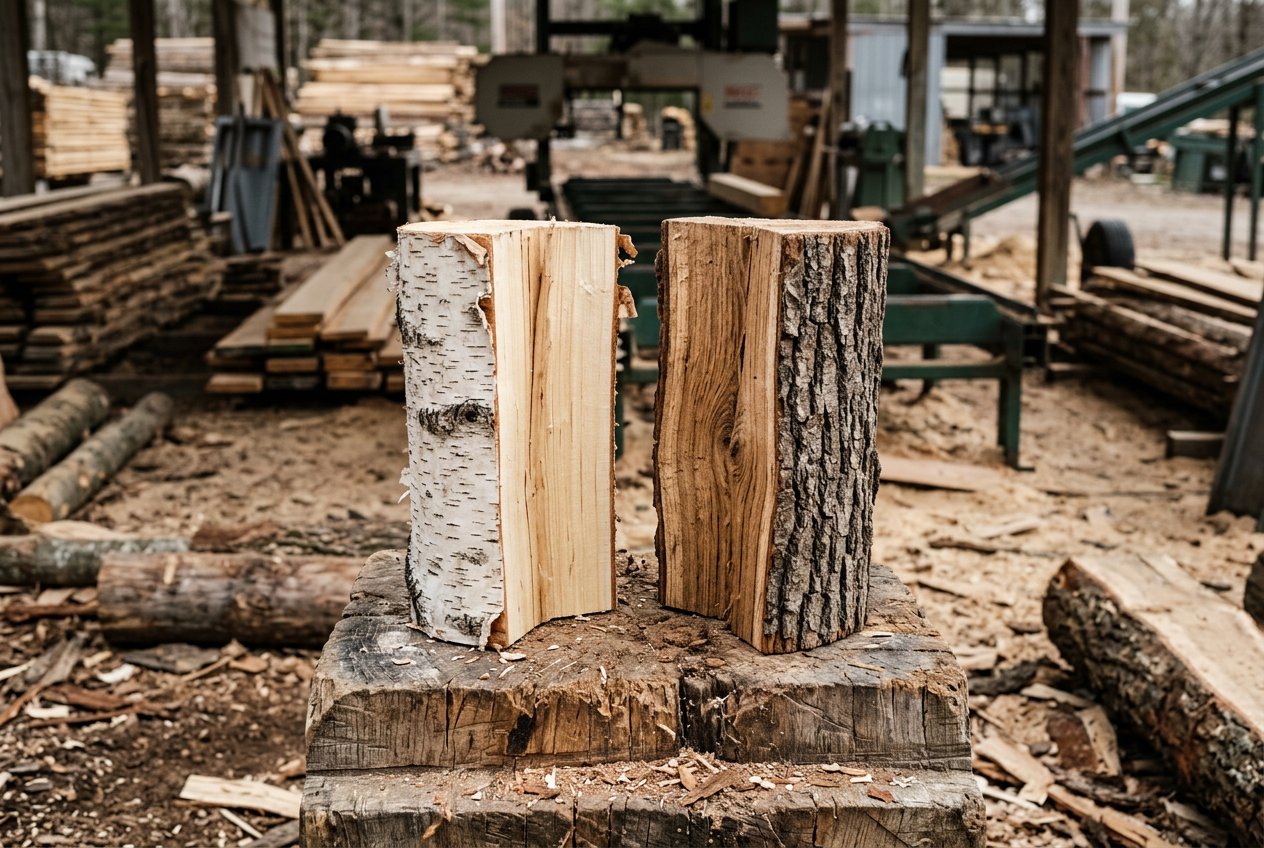 Берёза или дуб для камина и дома в Уссурийске